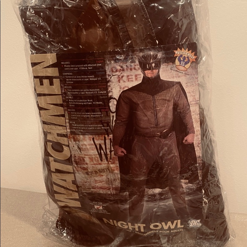 Watchmen Night Owl Costume Plus Size M